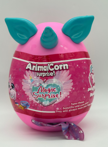 Ou Surpriza AnimalCorn Mermaid 32 cm, din Plus, Sirena Aleatorie, Accesorii incluse [3]