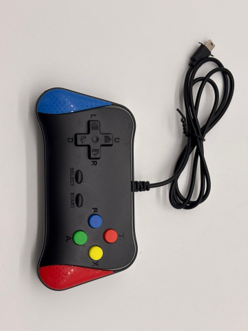 Consolă 2 Jucatori Retro Portabilă cu 500 Jocuri, Joystick pentru 2 Jucători, Conectare TV AV, Baterie Reîncărcabilă, 17.5 cm, Multiplayer [6]