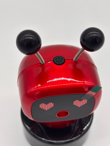 Odorizant Auto Design Robot – Reîncărcabil, Ochi Animati, Parfum Inclus, Fixare pe Bord cu Bandă Specială inclusa [21]