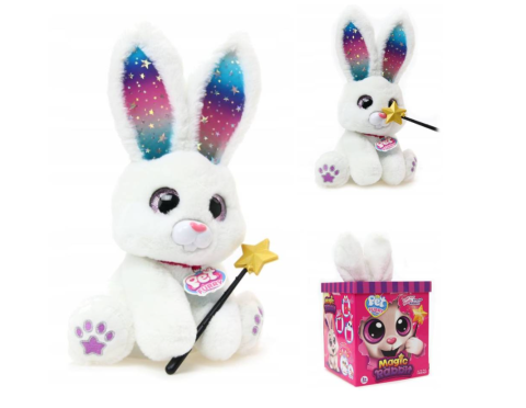 Iepure Magic – Jucarie Interactiva de Plus Magic Rabbit in a Top Hat, cu Lumini si Sunete [3]
