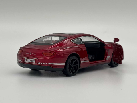 Mașină din Metal Bentley Continental GT 1:32, Pullback, Lumini și Sunete, Uși Deschizătoare, 15 cm [3]