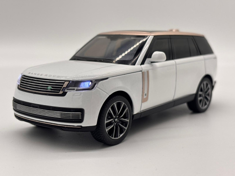 Automachetă Land Rover Range Rover Sport din Metal, 1:32, Funcție Pull-Back, Uși, Capotă și Portbagaj Deschizătoare, Lumină și Sunet, 16.5 cm [14]