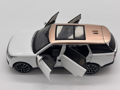 Automachetă Land Rover Range Rover Sport din Metal, 1:32, Funcție Pull-Back, Uși, Capotă și Portbagaj Deschizătoare, Lumină și Sunet, 16.5 cm [22]