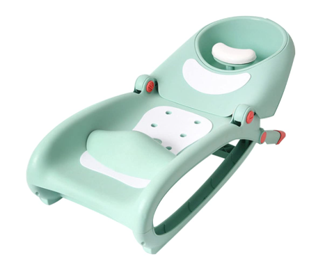 Baby Shop - Cadita Bebelusi Ergonomica Pliabila – Suport Complet pentru Corp si Cap, Usor de Folosit la Baie