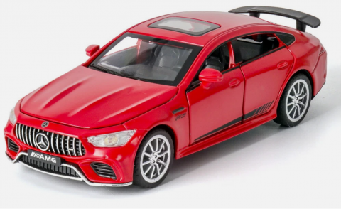 Automachete - Automacheta Mercedes AMG GT 53, din Metal – Sunete, Lumini și Elemente Mobile