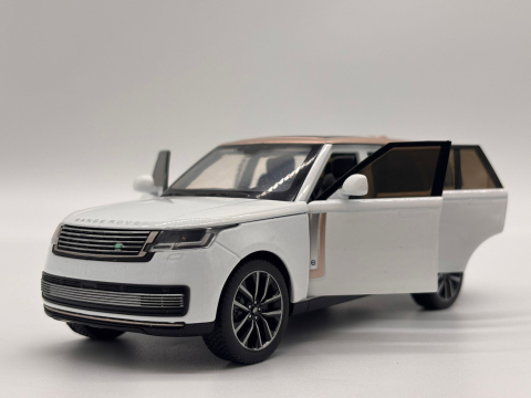 Automachetă Land Rover Range Rover Sport din Metal, 1:32, Funcție Pull-Back, Uși, Capotă și Portbagaj Deschizătoare, Lumină și Sunet, 16.5 cm [13]