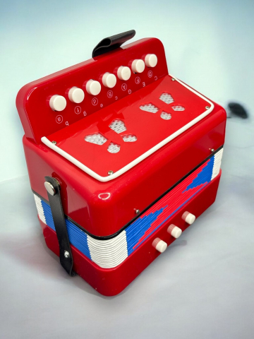 Acordeon Copii, iStan, 18 x 35cm - Rosu [1]