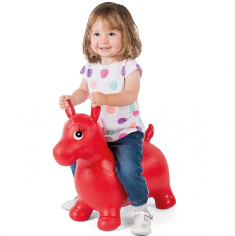 Toate Produsele - Animalut Gonflabil de Sarit , Cauciuc, cu Sunete si Lumini, Rosu