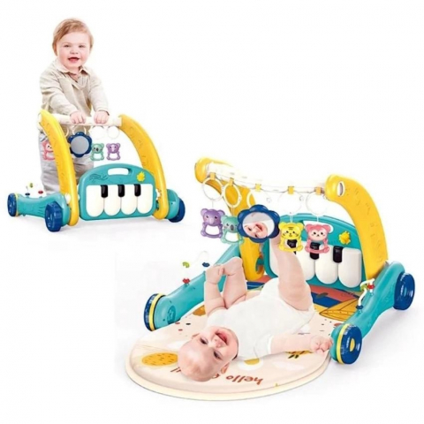 Toate Produsele - Antemergator si Saltea de Joaca, 2 in 1 pentru Bebelusi