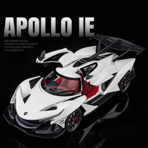 Apollo Intensa Emozione, Macheta Metalica cu Sunete, Lumini, Functie Pull-Back, Usi, Capota si Portbagaj Deschizatoare [1]