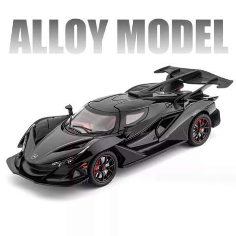 Apollo Intensa Emozione, Macheta Metalica cu Sunete, Lumini, Functie Pull-Back, Usi, Capota si Portbagaj Deschizatoare [2]