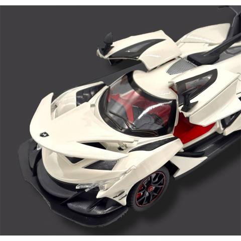 Apollo Intensa Emozione, Macheta Metalica cu Sunete, Lumini, Functie Pull-Back, Usi, Capota si Portbagaj Deschizatoare [7]