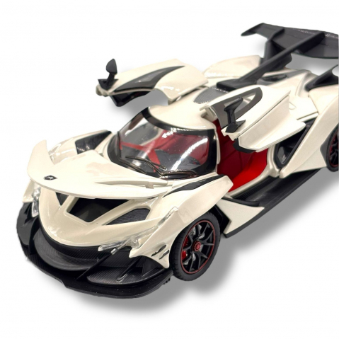 Apollo Intensa Emozione, Macheta Metalica cu Sunete, Lumini, Functie Pull-Back, Usi, Capota si Portbagaj Deschizatoare [10]
