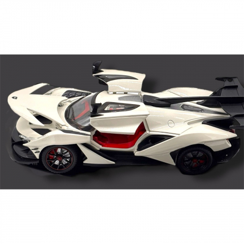 Apollo Intensa Emozione, Macheta Metalica cu Sunete, Lumini, Functie Pull-Back, Usi, Capota si Portbagaj Deschizatoare [11]