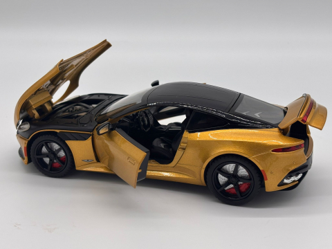 Automacheta Aston Martin DB V12, din Metal, 20 cm – Cu Lumini, Sunete, Funcție Pull-Back și Elemente Mobile [11]