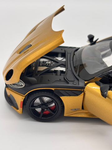 Automacheta Aston Martin DB V12, din Metal, 20 cm – Cu Lumini, Sunete, Funcție Pull-Back și Elemente Mobile [8]