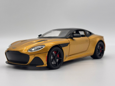 Automacheta Aston Martin DB V12, din Metal, 20 cm – Cu Lumini, Sunete, Funcție Pull-Back și Elemente Mobile [14]