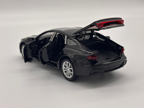 Automacheta Audi A7, din Metal, cu Sunete, Lumini, Elemente Mobile, 15 cm [6]