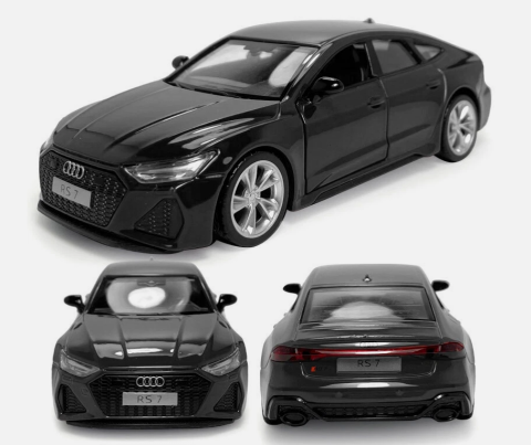 Automacheta Audi A7, din Metal, cu Sunete, Lumini, Elemente Mobile, 15 cm [0]