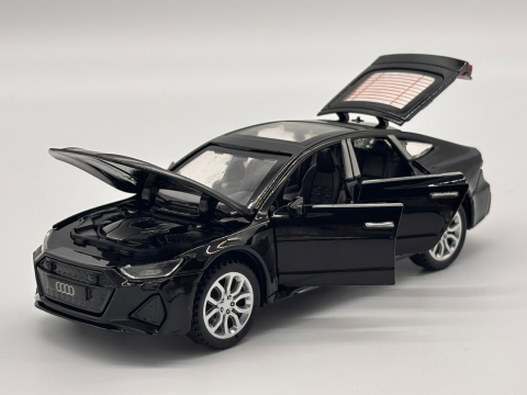 Automacheta Audi A7, din Metal, cu Sunete, Lumini, Elemente Mobile, 15 cm [9]