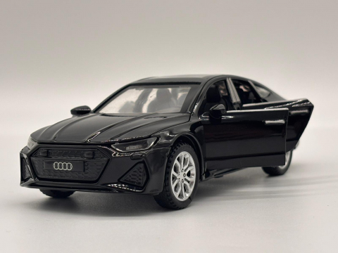 Automacheta Audi A7, din Metal, cu Sunete, Lumini, Elemente Mobile, 15 cm [15]