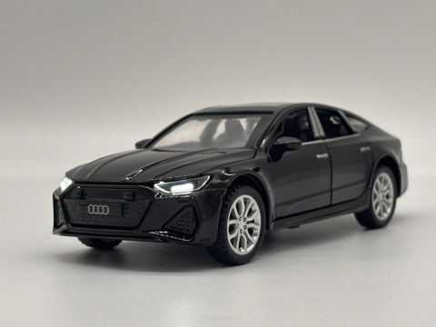 Automacheta Audi A7, din Metal, cu Sunete, Lumini, Elemente Mobile, 15 cm [1]