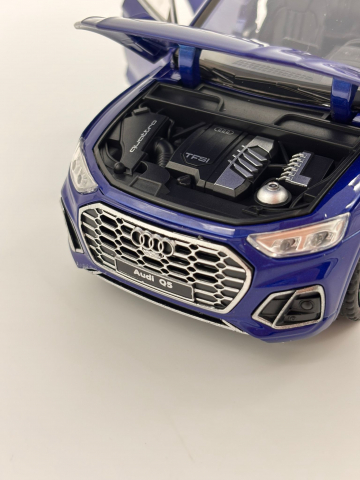 Automacheta Audi Q5 S-Line 45 TFSI, din Metal – 20,5 cm, cu Funcție Pull-Back, Sunete, Lumini și Elemente Mobile [9]