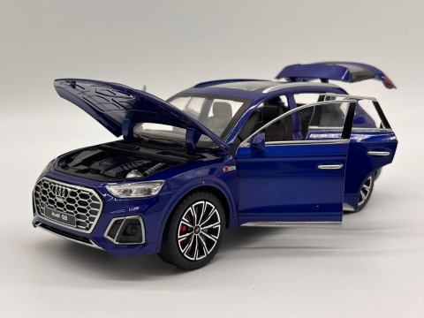 Automacheta Audi Q5 S-Line 45 TFSI, din Metal – 20,5 cm, cu Funcție Pull-Back, Sunete, Lumini și Elemente Mobile [12]