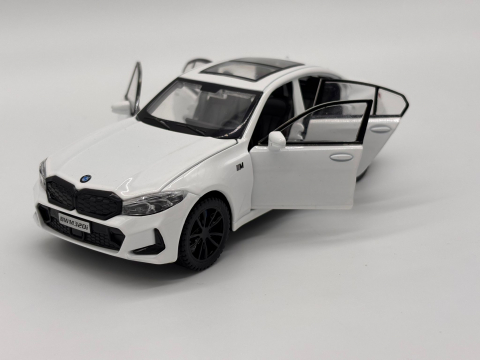 Automacheta BMW Seria 3 320i – Pachet M, din Metal, cu Sunete, Lumini, Roti Directionabile, Elemente Mobile, 15.5 cm [11]