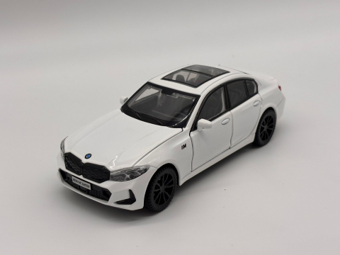Automacheta BMW Seria 3 320i – Pachet M, din Metal, cu Sunete, Lumini, Roti Directionabile, Elemente Mobile, 15.5 cm [10]