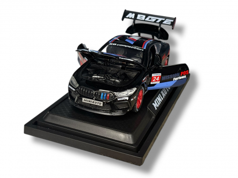 Automacheta BMW M8 Competition, din Metal – 16 cm, Sunete și Lumini, Funcție Pull Back si Elemente Mobile [6]