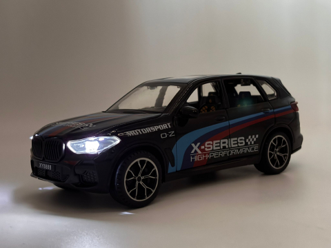 Automacheta BMW X5 M Competition, din Metal, cu Sunete, Lumini, Elemente Mobile, 20 cm [12]