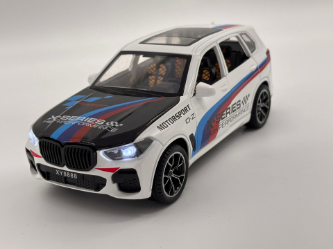 Automacheta BMW X5 M Competition, din Metal, cu Sunete, Lumini, Elemente Mobile, 20 cm [4]