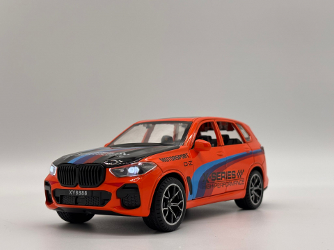 Automacheta BMW X5 M Competition, din Metal, cu Sunete, Lumini, Elemente Mobile, 20 cm [2]