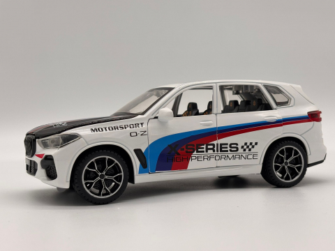Automacheta BMW X5 M Competition, din Metal, cu Sunete, Lumini, Elemente Mobile, 20 cm [7]