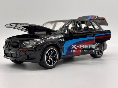 Automacheta BMW X5 M Competition, din Metal, cu Sunete, Lumini, Elemente Mobile, 20 cm [11]