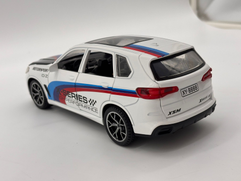 Automacheta BMW X5 M Competition, din Metal, cu Sunete, Lumini, Elemente Mobile, 20 cm [11]