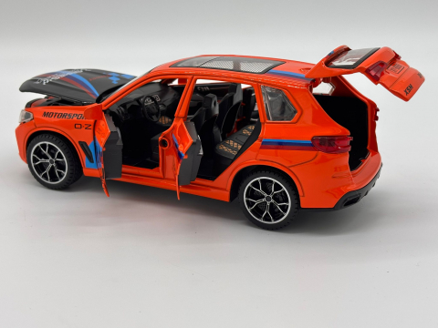 Automacheta BMW X5 M Competition, din Metal, cu Sunete, Lumini, Elemente Mobile, 20 cm [4]