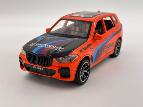 Automacheta BMW X5 M Competition, din Metal, cu Sunete, Lumini, Elemente Mobile, 20 cm [9]