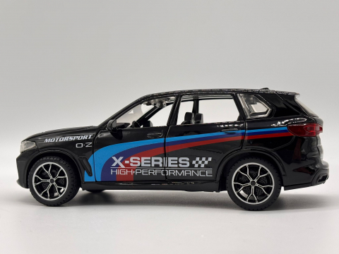 Automacheta BMW X5 M Competition, din Metal, cu Sunete, Lumini, Elemente Mobile, 20 cm [6]