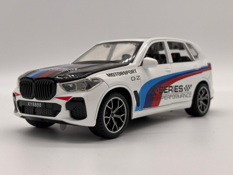 Automacheta BMW X5 M Competition, din Metal, cu Sunete, Lumini, Elemente Mobile, 20 cm [10]