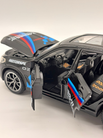 Automacheta BMW X5 M Competition, din Metal, cu Sunete, Lumini, Elemente Mobile, 20 cm [7]