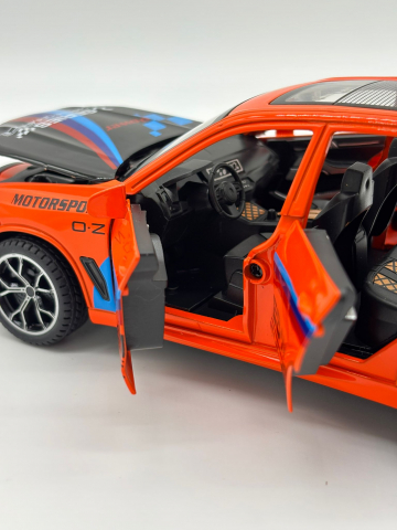 Automacheta BMW X5 M Competition, din Metal, cu Sunete, Lumini, Elemente Mobile, 20 cm [6]