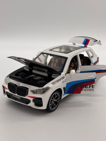 Automacheta BMW X5 M Competition, din Metal, cu Sunete, Lumini, Elemente Mobile, 20 cm [6]