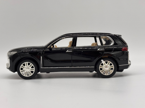 Automacheta BMW X7, din Metal, Fum pe Baza de Apă, cu Sunete si Lumini, Elemente Mobile, Functie Pull-Back, 20 cm [3]