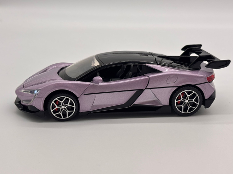 Automachetă BYD Yangwang U9 din Metal, 1:32, Funcție Pull-Back, Uși, Capotă și Portbagaj Deschizătoare, Lumină și Sunet, 15 cm [5]