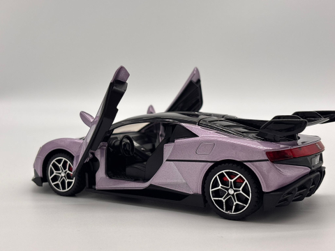 Automachetă BYD Yangwang U9 din Metal, 1:32, Funcție Pull-Back, Uși, Capotă și Portbagaj Deschizătoare, Lumină și Sunet, 15 cm [11]