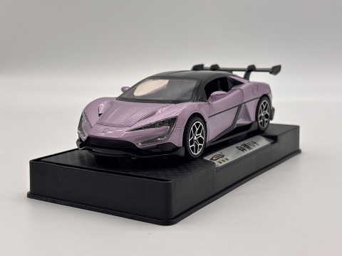 Automachetă BYD Yangwang U9 din Metal, 1:32, Funcție Pull-Back, Uși, Capotă și Portbagaj Deschizătoare, Lumină și Sunet, 15 cm [17]