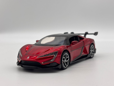 Automachetă BYD Yangwang U9 din Metal, 1:32, Funcție Pull-Back, Uși, Capotă și Portbagaj Deschizătoare, Lumină și Sunet, 15 cm [12]