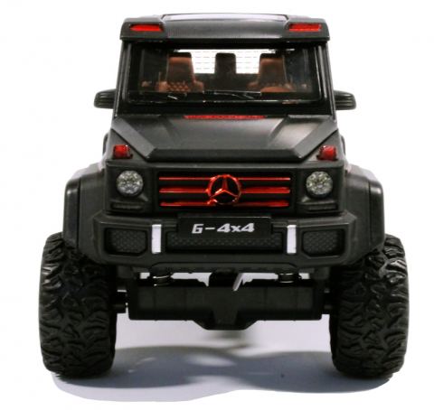 Automachete - Automacheta Mercedes-Benz G Class V12, din Metal cu Fum pe baza de Apă, Sunete, Elemente Mobile, Lumini și Funcție Pull-Back – 20 cm